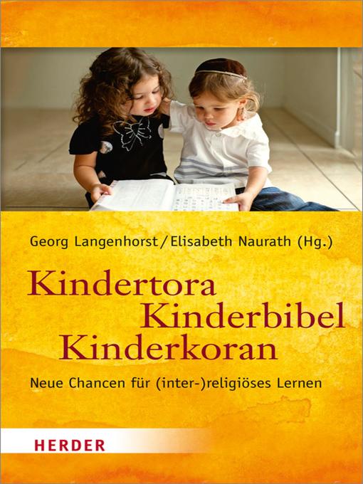 Title details for Kindertora--Kinderbibel--Kinderkoran by prof. Georg Langenhorst - Available